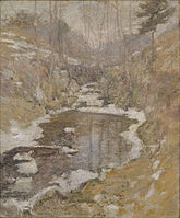 John Twachtman, Hemlock Pool, c.1900