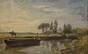 John Constable - Barge below Flatford Lock - Google Art Project.jpg