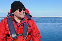 John Smol on the Victoria Strait Expedition, Northwest Passage, High Arctic Canada. John Smol Victoria Strait Expedition Sept14.jpg