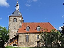 Porta Coeli-Dorfkirche („Himmelspforte“) (Lage→51.02306517277810.947725772778)