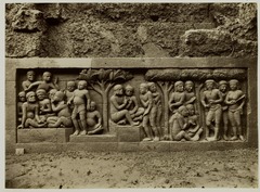 KITLV 28076 - Kassian Céphas - Relief of the hidden base of Borobudur - 1890-1891.tif