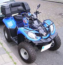 quad kymco 2 places