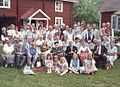 1988: family reunion arranged by Lars Ridderstedt in the large family descending from the parents of Kaj Mats Matsson