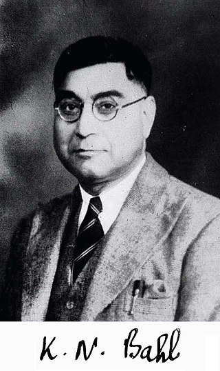 <span class="mw-page-title-main">Karm Narayan Bahl</span>