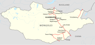 <span class="mw-page-title-main">Rail transport in Mongolia</span>