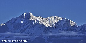 Kedarnath peak and Kedarnath dome