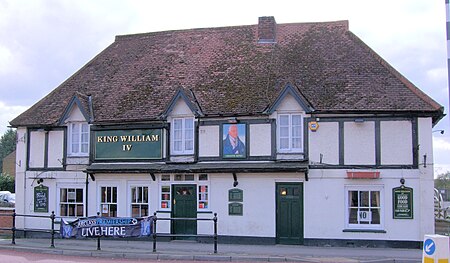 King William IV, Sipson