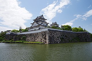 Kishiwada Castle Building in Kishiwada City, Osaka Prefecture, Japan