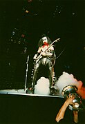 Kiss - Gene Simmons - Paris 1996.