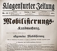 Klagenfurter Zeitung (1914).