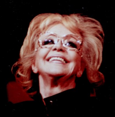 Knef, aged 69, at her last concert (5 March 1995) in Berlin