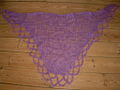 Knitted shawl