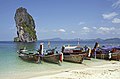 * Nomination The beach of Poda island with long-tail boats, Krabi, Thailand. --kallerna 08:49, 26 April 2012 (UTC) * Promotion Isn't there too much green? --Berthold Werner 11:12, 26 April 2012 (UTC). Imo many Kallernas photos have too much green. --Iifar 14:28, 26 April 2012 (UTC)  Comment Made small adjustments. Better now? --kallerna 11:35, 30 April 2012 (UTC)  Support (the file is updated) --Aleks G 23:03, 30 April 2012 (UTC)  Support --Berthold Werner 10:37, 1 May 2012 (UTC)