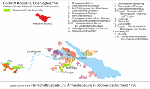 oppervoogdijen van het prins-bisdom Konstanz