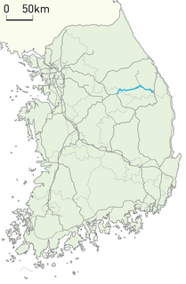 Taebaek Line Single-track electrified railway line in South Korea