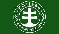 Flag of Kotleba - Peoples Party Our Slovakia party