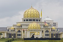 Istana Negara, the official residence of the King since 2011. Kuala Lumpur Malaysia-Istana Negara-Jalan-Duta-01.jpg