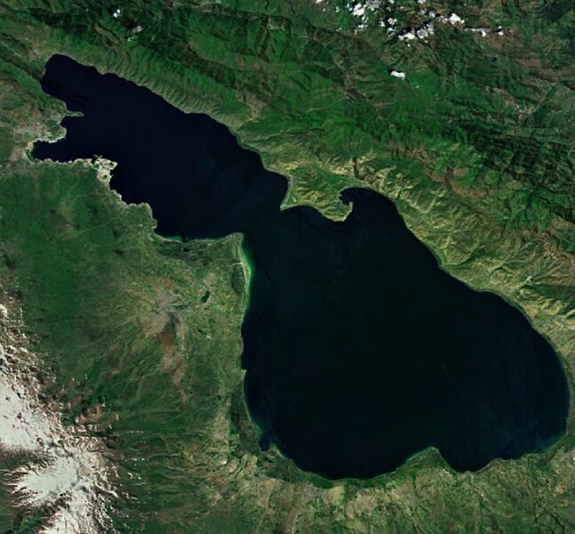 File:Lake Sevan from space.jpg