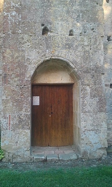 File:Lamaguère - Eglise Saint-Michel - Entrée.jpg