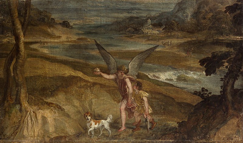 File:Lambert Sustris - Tobias und der Erzengel Raphael auf Wanderschaft - GG 2632 - Kunsthistorisches Museum.jpg