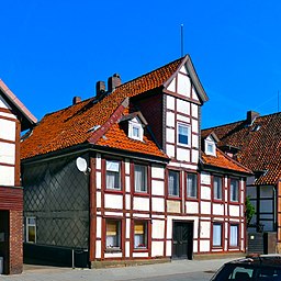 Marktstraße in Lauenau