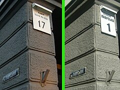 In July 2010, after part of the existing street in Kiev had been split off and renamed, the buildings got both new street names and numbers.