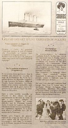 Extrait de presse - Gazette d'Ostende - 5 avril 1920