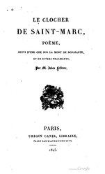Jules Lefèvre-Deumier : Le Clocher de Saint-Marc