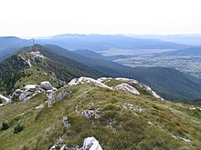 Plješivica: vue à partir de Gola Plješivica.