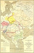 1868 linguistic, ethnographic, and political map of Eastern Europe by Casimir Delamarre   Ruthenians and Ruthenian language