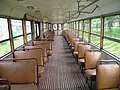 Deutsch: Der Fahrgastraum des LM-49-Straßenbahnfahrzeuges English: The passengers' compartment of LM-49 tramcar Русский: Пассажирский салон трамвайного вагона ЛМ-49