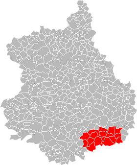 Localisation de Communauté de communes de la Beauce d'Orgères