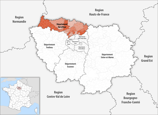 Lokalizacja Val-d'Oise