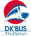 Logotype du réseau DK'Bus Marine (vertical) de juin 1998 à janvier 2018.