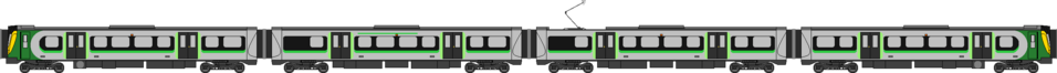 London Midland Class 350-2 3 w-pantograph