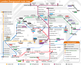 Clapham High Street Overground Map London Overground - Wikipedia