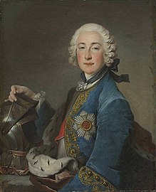 Fridrich Michal Falcko-Zweibrückenský, Louis Tocqué, asi 1745