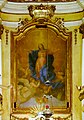 Obraz "Wniebowzięcie NMP" z 1860 r. pędzla Władysława Simona w ołtarz u głównym Władysław Simon, "Assumption of Mary", high altar)