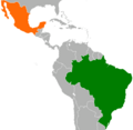 Miniatura para Relações entre Brasil e México