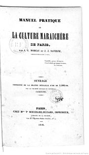 Vignette pour Manuel pratique de la culture maraîchère de Paris