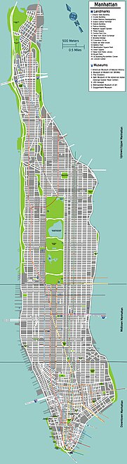 evolución Histórica Del Plano De Manhattan