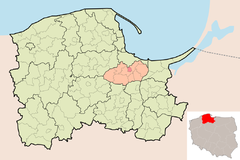 Map - PL - powiat gdanski - miasto Pruszcz Gdanski.PNG