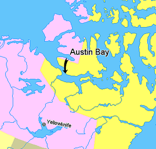 Austin Bay (Nunavut) waterway in Kitikmeot Region, Nunavut, Canada