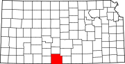 Map of Kansas highlighting Barber County.svg