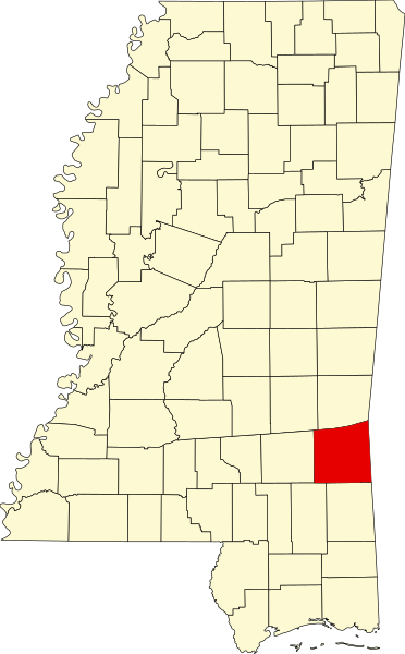 File:Map of Mississippi highlighting Wayne County.svg