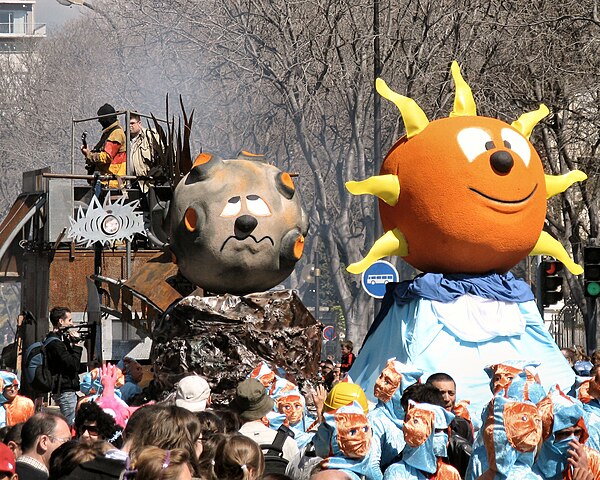 Mardi Gras in Marseille, France