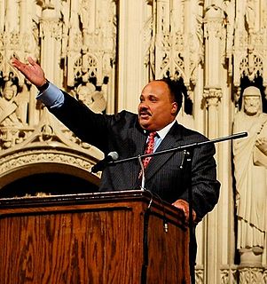 Martin Luther King III Civil right activist