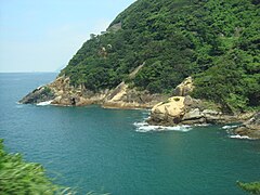Matsuzaki Kumomi shoreline