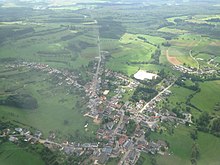 Aerial view of the village of Mensdorf in Luxembourg Mensdorf.jpg