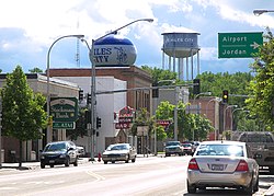 Main Street in Miles City